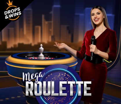 Mega Roulette casino game by Pragmatic Play – featured logo at Vegadream